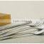 High-grad12PCS Gold Plated Flower Handle Mirror Polish Stainless Steel Flatware Set Knife Fork Spoon CountryStyle Dinnerware C80