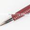 Laser engraved metal leather ballpoint pen manufacturer