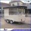 JX-CR320 Super hot model fast food cart/bbq trailer for sale