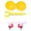 Feed Automatic Poultry Water Drinker Bird Coop Chicken Fowl Double Head Drinker