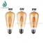 Vintage UL 6W ST64 filament light led bulb e27