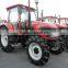 4WD 75hp farm tractor with YTO engine model DQ750