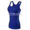 hot selling pure color female sport tank tops