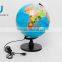 Plastic Tellurion Globe with led light ,Plastic World Globe with led light,Yiwu cheap world globe with globe