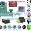 Building Templates production wood/biomass briquette extruder machine