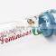 Store More Promotinal Clear PVC Blue Customized Logo Toiletry Kit