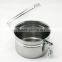 food grade stainless steel container , stainless steel tea canisters,airtight storage canister,airtight storage container
