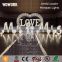 prop photography big love wedding backdrop lighting waterproof background letter light