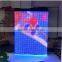 Concert stage full color video screen p25 mm programmable flexible led curtain display