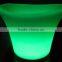 New fashionable design garden decor led plastic flower pots