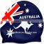 Brazil national flag swim cap swimming cap for world cup
