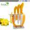 best price plastic handle ceramic kitchen knife
