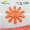 WCTS116 Silicone Mat Pot Holder, Trivet, Hot Handle Holder, Spoon Rest, Coasters, Eco Friendly, Home Kitchen Gifts, High Quality