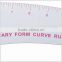 Kearing Plastic 12'' Vary Form Curve Ruler ( Sandwich Line ) for Fashion Design # 6112