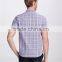 egyptian cotton plaid men shirt SHL104