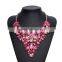 Luxury crystal gems women collar necklace jewelry