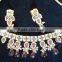 Hi Quality KUNDAN VILANDI pearl Meenakari necklace EARRING set