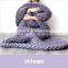 Wholesale Super Chunky Blanket Knitted Blanket Handmade Wool Blanket