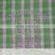 green-and-grey yarn dyed check short sleeve shirt for boys