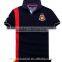 summer casual flag slim fit baseball embroidery man polo t-shirt wholesale