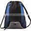 Corona Deluxe Drawstring Backpack - features open main compartment that includes shoulder straps which also cinch the bag shut