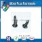 Made in Taiwan DIN 968 C 450 HV BN 14072. Pozi Pan Head Tapping Screw with Collar Form Z and Cone End Type C Steel Case Hardened