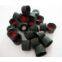 polypropylene caps black white 8mm