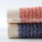 Home textile dyed yarn strip cotton bath towel with good water absorbency