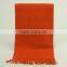 Lastest hot selling colorful fashion ladies orange scarf