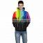 Unisex 3d Printed Drawstring Pockets Hoodie Sweatshirts Plus Velvet