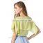 A loose sleeveless chiffon blouse on the side of a lotus leaf women shirt SD96
