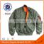 Unisex quilted pilot jacket with bomber uniform for flight