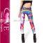 wholesale stripe elastic sexy big hips pants fleece clothing woman vintage