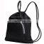 Custom Black Durable Ripstop Waterproof Nylon Drawstring Bag