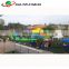 Outdoor Jurassic Period Inflatable Water Park Games For Kids And Adults