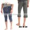 Custom double face crop pants fashion outdoor jogger pants for men