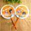 animal design pp handle promotional wedding plastic hand fan
