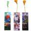 Wholesale price animation effect 3d animal design custom bookmarks with tassels