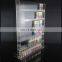 60pcs Bottles Clear Plexiglass Nail Polish Display Shelf