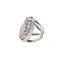 Rhinestone R06-9745 ， Rhinestone rings，Metal alloy rings