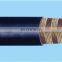 High strength synthetic wire rope for enhanced high strength aircraft refueling hose pipe