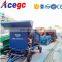 Mini gold trommel wash plant with vibrating feeder sluice box for sale