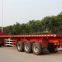 ChinaTrailers 3 Axle 40ft Flatbed Container High Bed Semi Trailer For Sale
