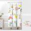 i@home mid century modern word polyester cotton shower curtains custom digital printing