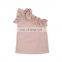 Latest New Style Girls Shirt Kids One Shoulder Ruffle Top Girls Boutique Clothing