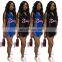 2020 New Arrivals Women Sexy Club Dresses Ladies Letter Printed Mini Party Dresses Women Summer Dresses