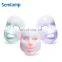 popular 7color led red light therapy facial beauty equipment device