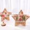 Christmas LED Light 3D Wooden Star Twinkle Battery Powered Christmas Lamp Holiday Party Decorative Fairy Lights