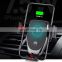For iPhone X 8 For Samsung Plus Mobile Phone Holder wireless car phone charger For HUAWEI P20 magnet fast wireless car charger