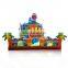 Outdoor Giant Inflatable Shark Bouncy Castle Slide Fun City Kids Adult Jumping Castles Playground For Sale